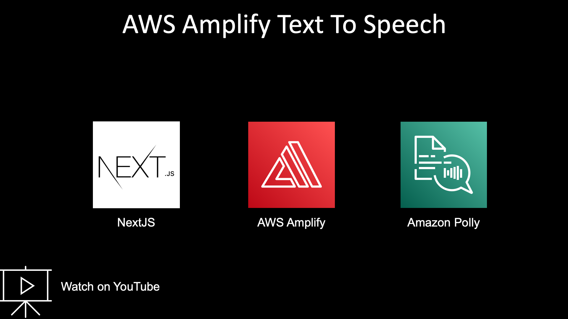 Amplify Text To Speech
